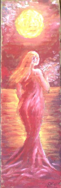 Lady in red