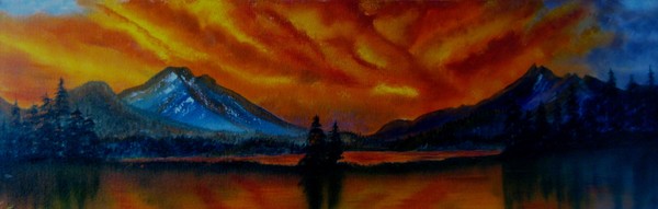 Sparks Lake At Sunset