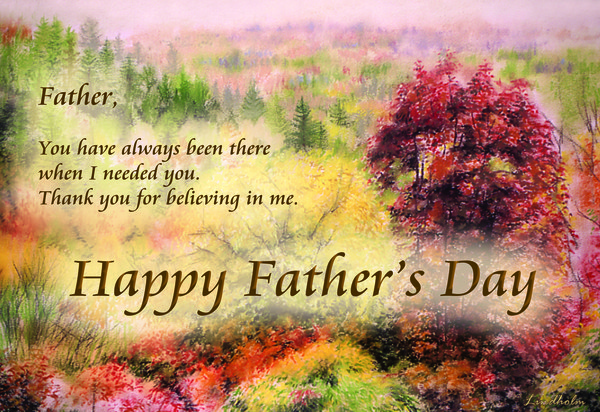 Father's Day Woodland Scene