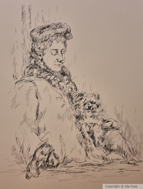 Emma and Mouche, 1902
