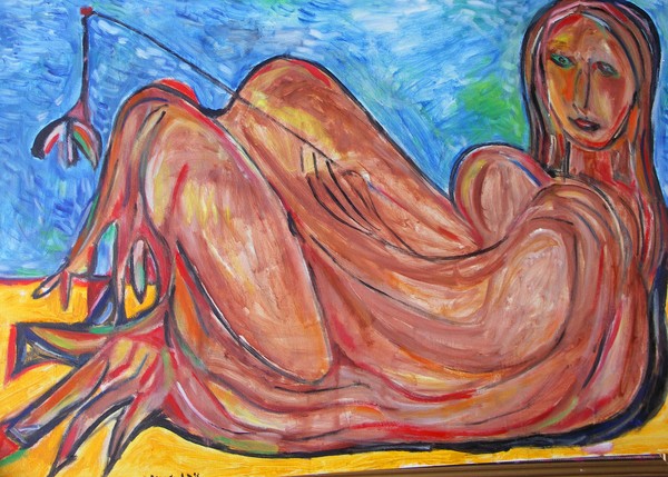 Woman Fishing