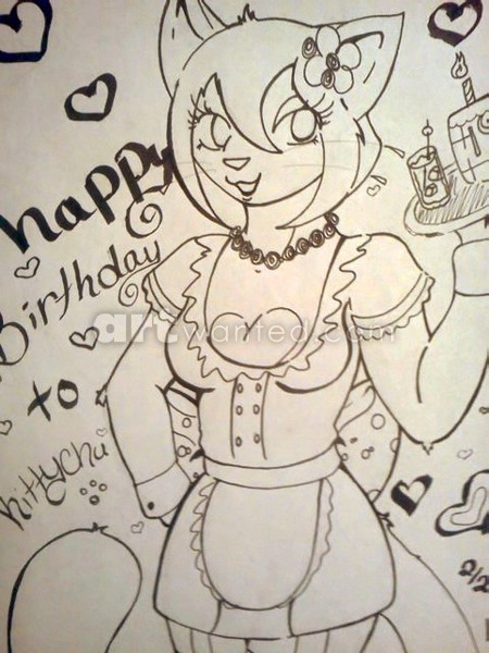 happy birthday kittychu