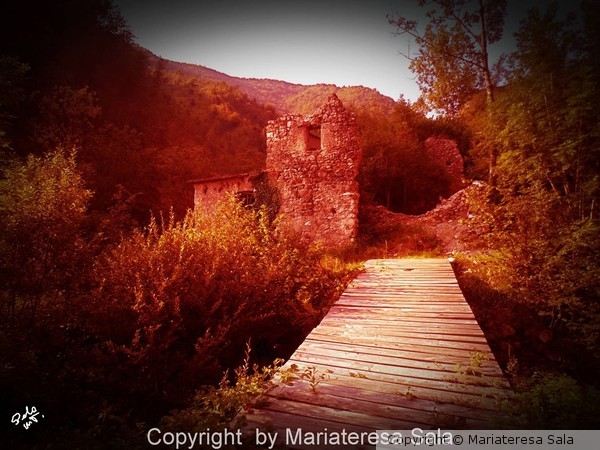 the old mill at dawn