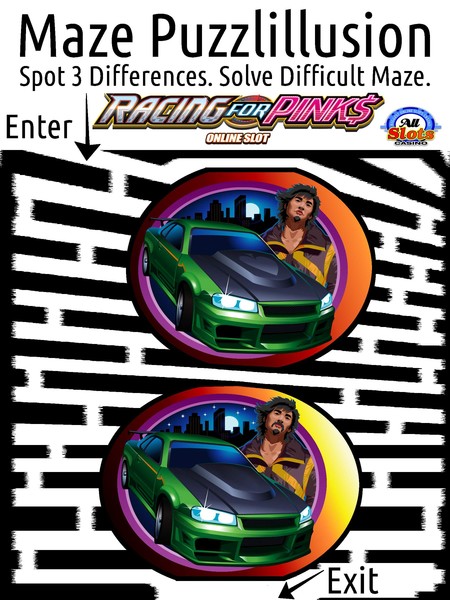 Racing For Pinks Maze