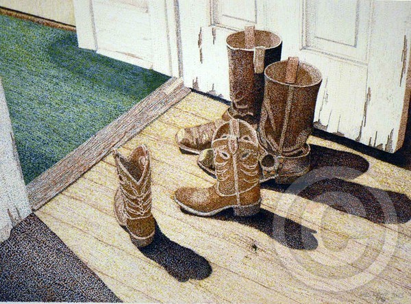NO BOOTS ALLOWED