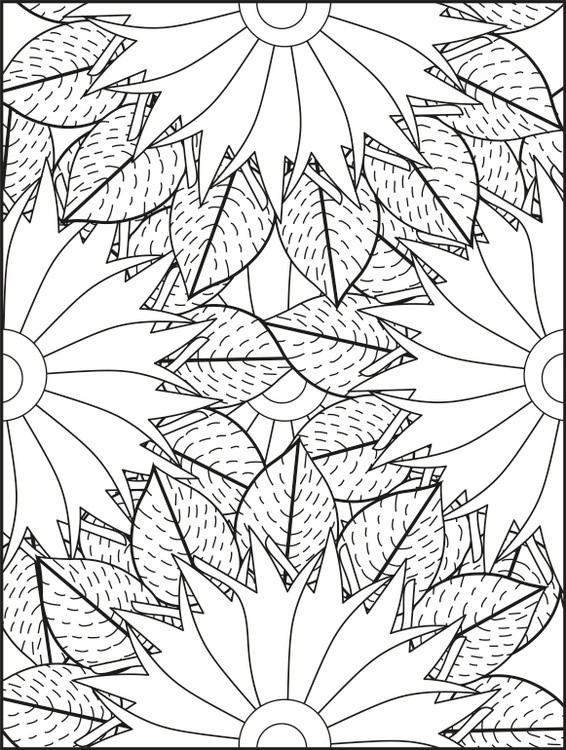 Abstract Coloring Pages 24