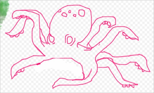 CrowdPainting.com - Octopus