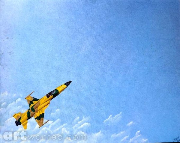 F-5 in desert camouflage