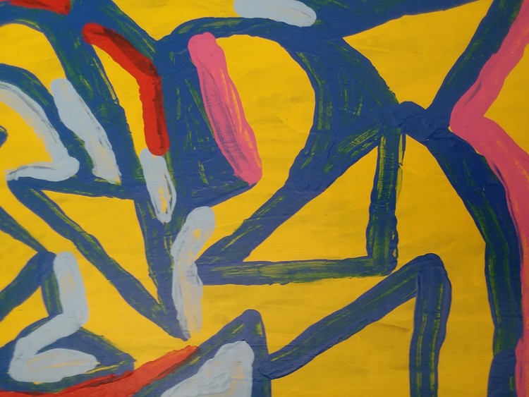 Zig Zag On Yellow