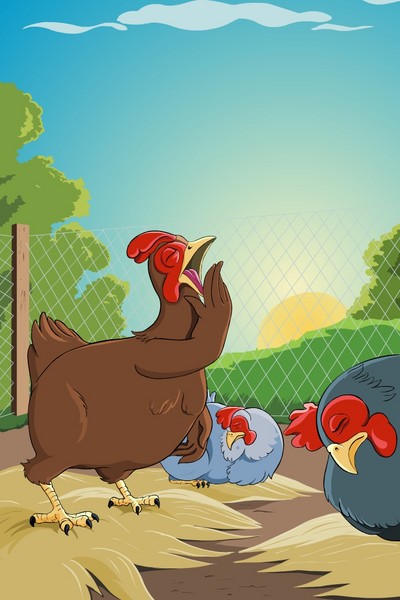sleepy chicken