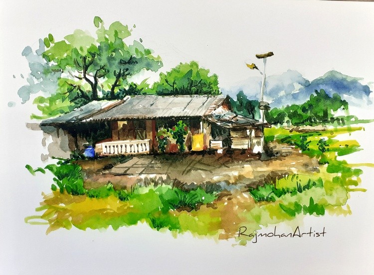 Watercolor Landscape