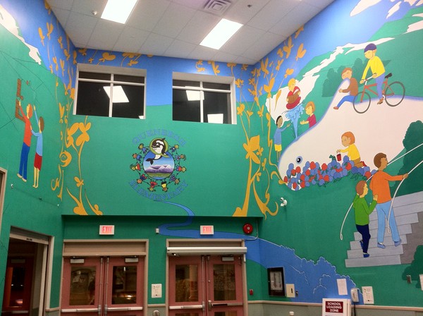 Queneesh Elementary Mural