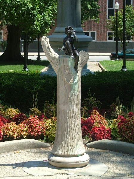 Pan @ Wood Nymph Statues