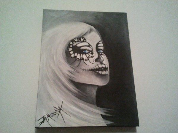 Strike a pose day of the dead.