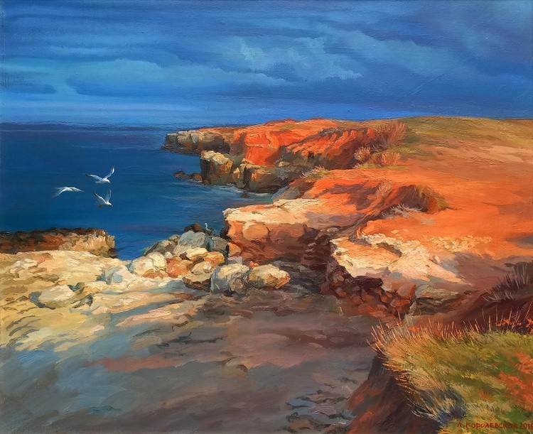 Evening by the sea