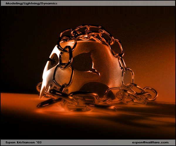 Scull & chain