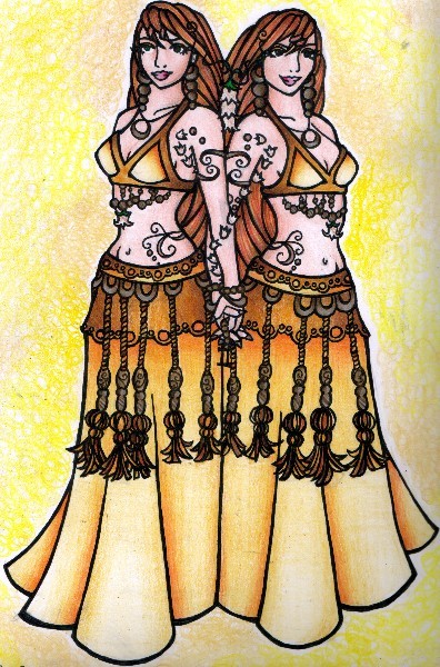 Gemini Tribal Belly Dancer