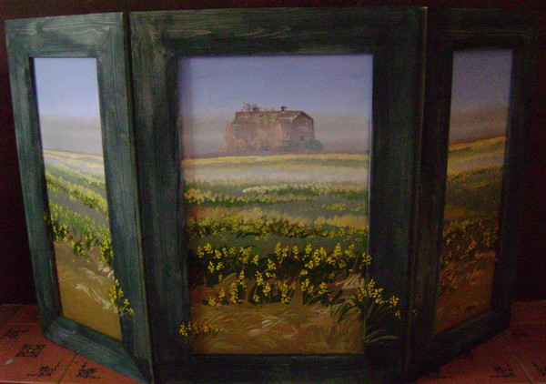 Fireplace Cover - Alberta Barn