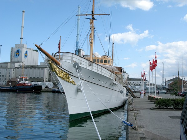 Dannebrog the Queens yacht
