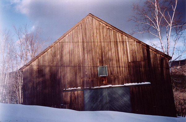 One Snowy Barn