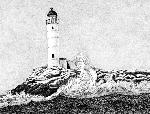 Light and Rock in a Troubled Sea