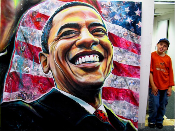 SENATOR OBAMA IN LOS ANGELES