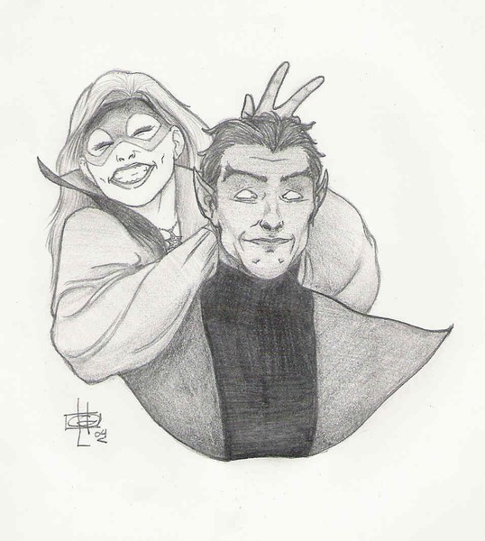 Kitty and Nightcrawler