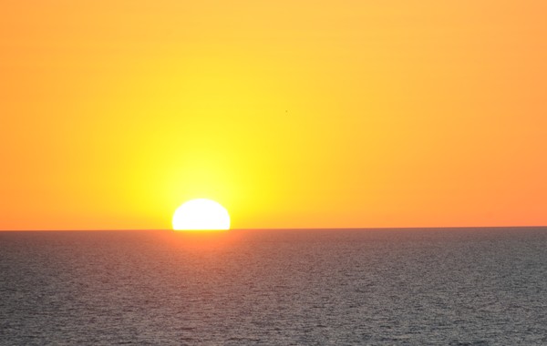 Sunset over Bonita Beach