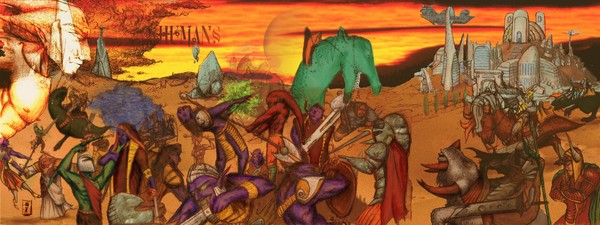 - HUMANS - Crystal Planet war