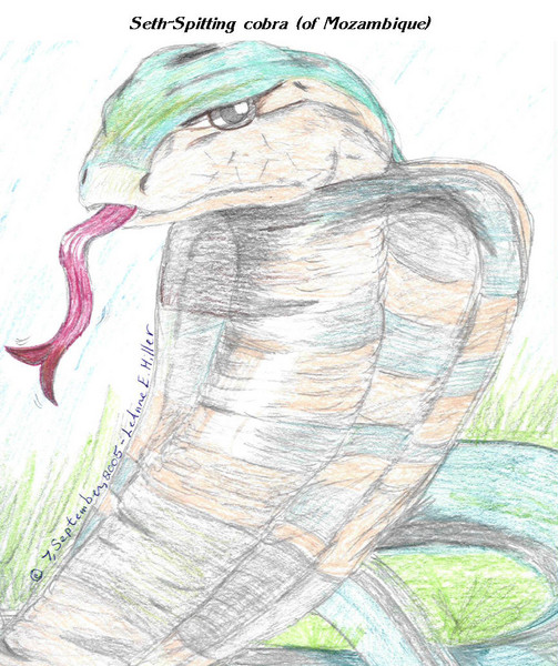 Spitting cobra