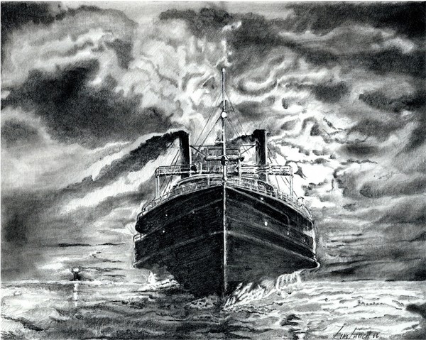 Night Steaming to Put In Bay