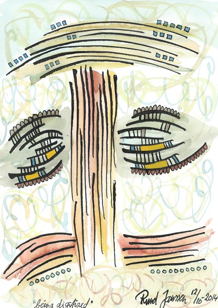 Being digitized