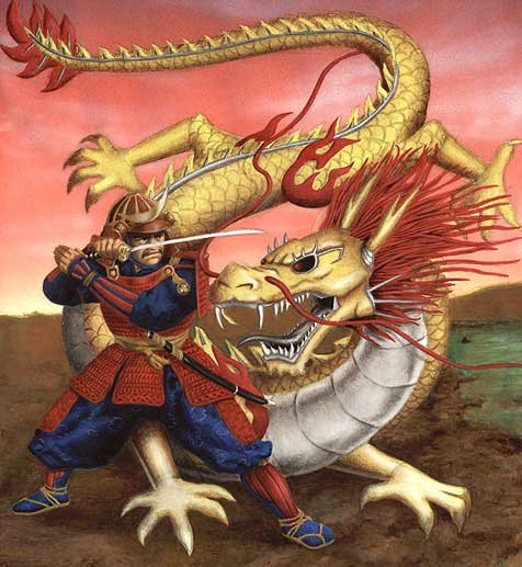 Kensai vs Robo-Dragon