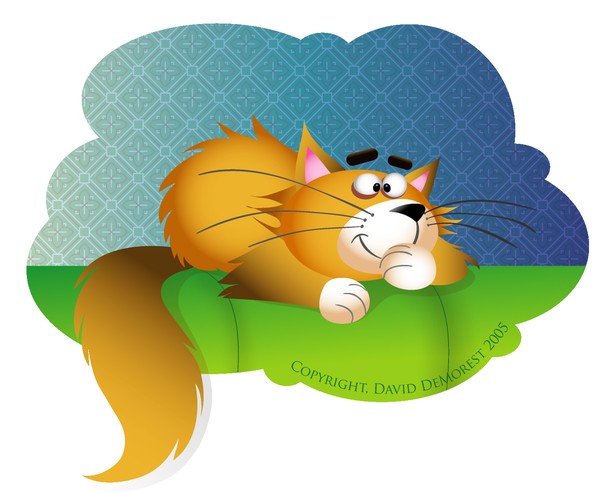 Cat on Couch