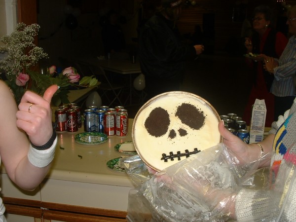 Nightmare Before Christmas-Jack Ice Cream cake 3
