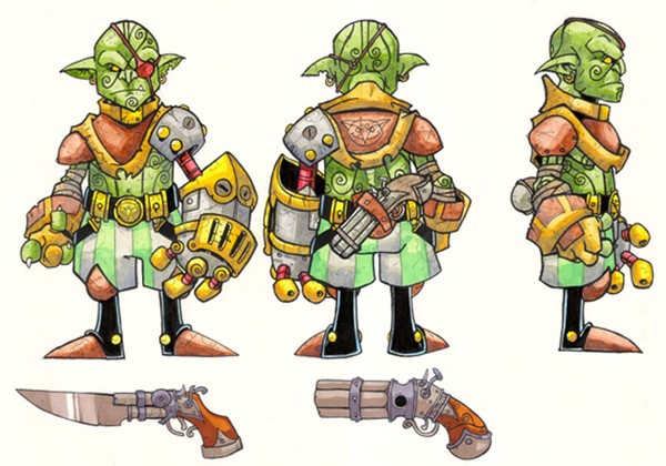Blank the Goblin Gunslinger