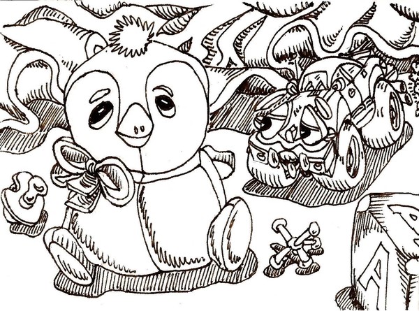 Toys And A Blanket