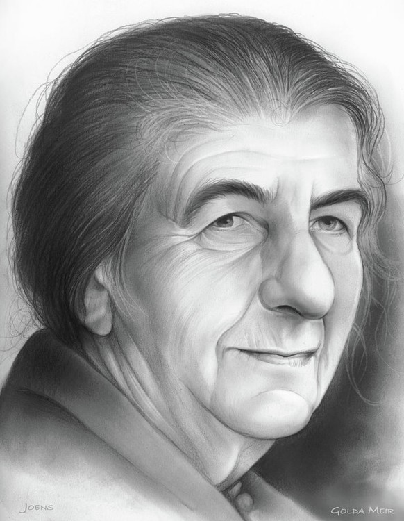 Israeli Prime Minister Golda Meir