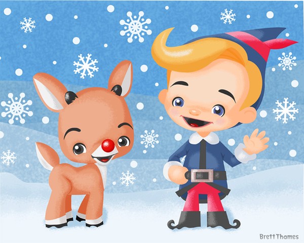 Rudolph & Hermey