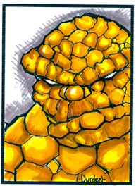 Thing sketch card sample