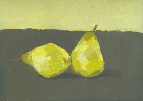 Pears / yellow / black