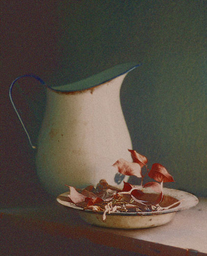 Pitcher and Plate