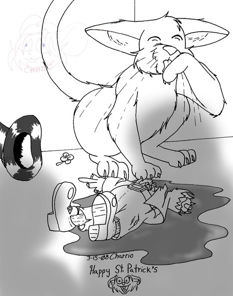 Happy St. Patrick's Day! (Inked)