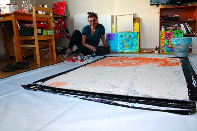Me with my art