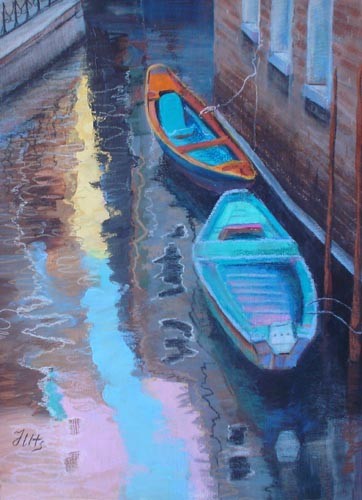 Two boats.