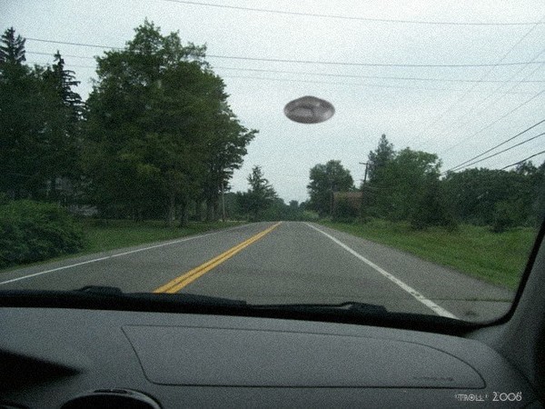 sighting on a country road
