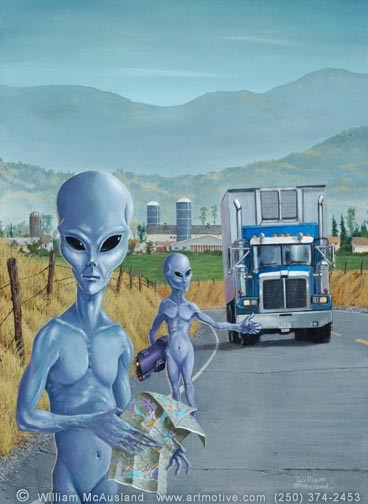 Aliens Hitchhiking