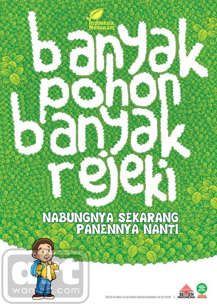 kreavi POSTER INDONESIA MENANAM 02
