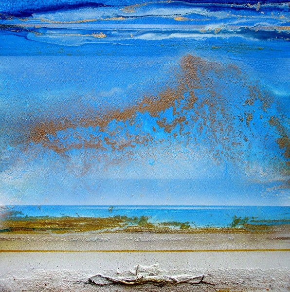 Hauxley haven Blue Rhythms & textures1a