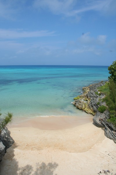 Little cove in Bermuda